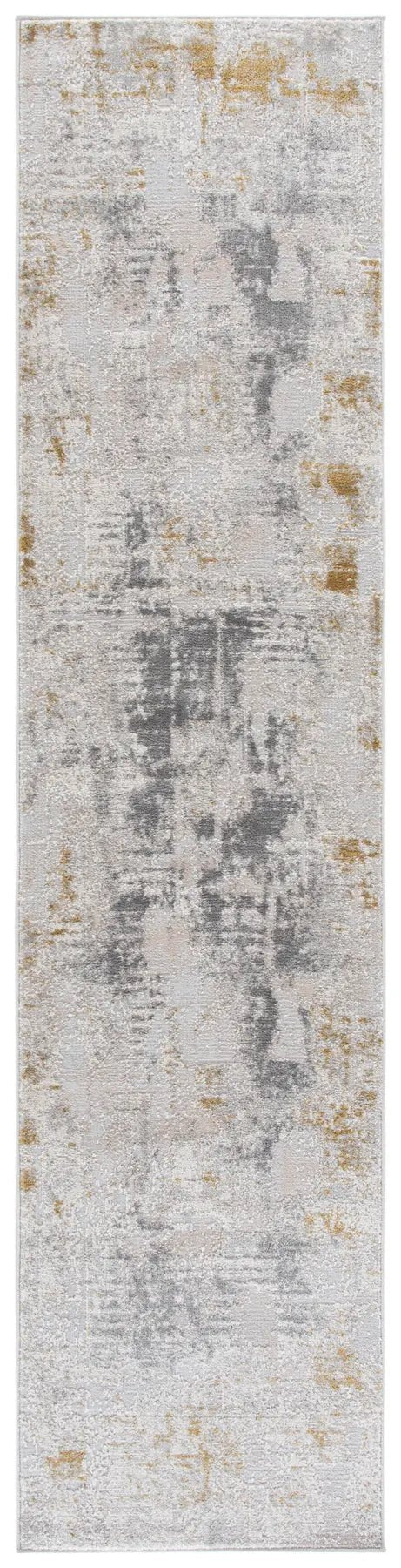 Safavieh Palma 2'-2" x 9'-0" Rug in Grey / Gold