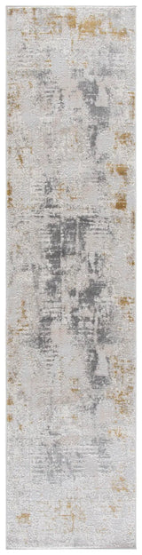 Safavieh Palma 2'-2" x 9'-0" Rug in Grey / Gold