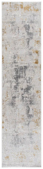 Safavieh Palma 2'-2" x 9'-0" Rug in Grey / Gold