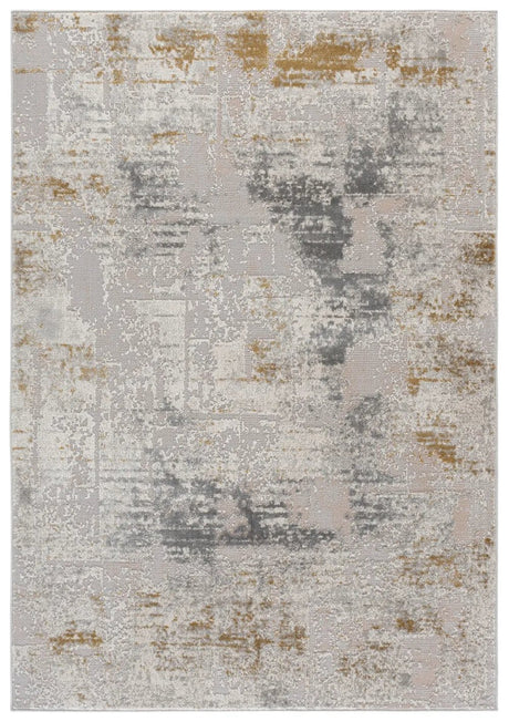 Safavieh Palma 5'-3" x 7'-6" Rug in Grey / Gold