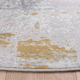 Safavieh Palma 6'-7" x 6'-7" Rug in Grey / Gold