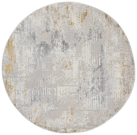 Safavieh Palma 6'-7" x 6'-7" Rug in Grey / Gold
