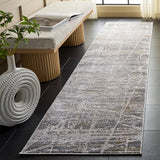 Safavieh Palma 2'-2" x 9'-0" Rug in Grey / Gold