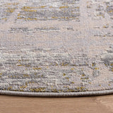 Safavieh Palma 6'-7" x 6'-7" Rug in Grey / Gold