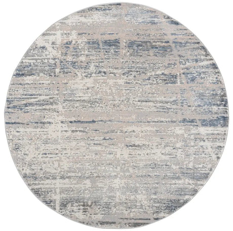 Safavieh Palma 6'-7" x 6'-7" Rug in Grey / Teal