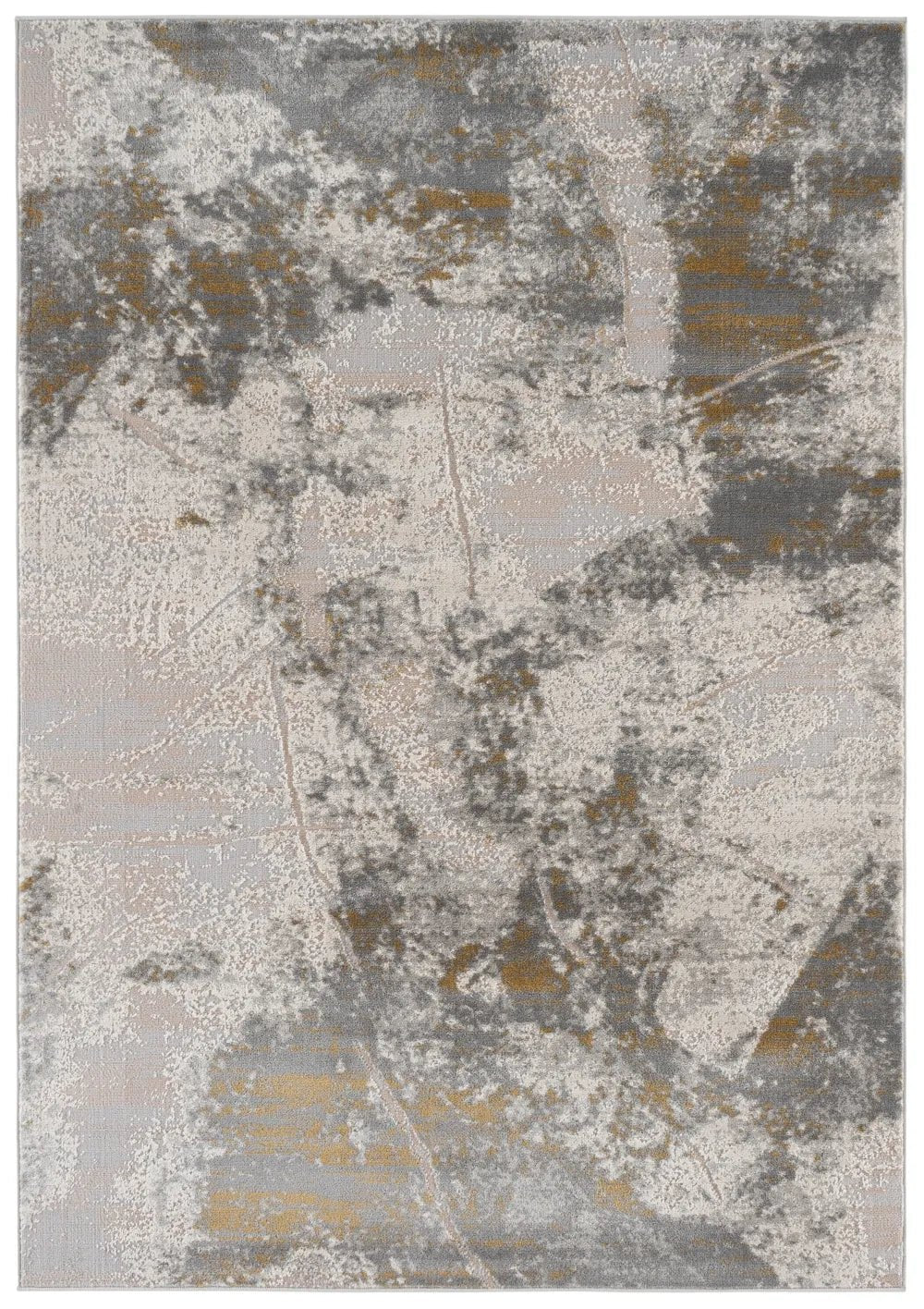 Safavieh Palma 5'-3" x 7'-6" Rug in Grey / Gold