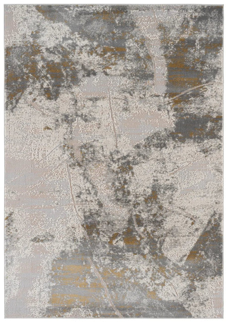 Safavieh Palma 5'-3" x 7'-6" Rug in Grey / Gold