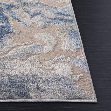 Safavieh Palma 5'-3" x 7'-6" Rug in Grey / Teal