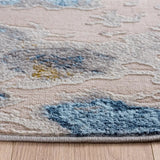 Safavieh Palma 6'-7" x 6'-7" Rug in Grey / Teal