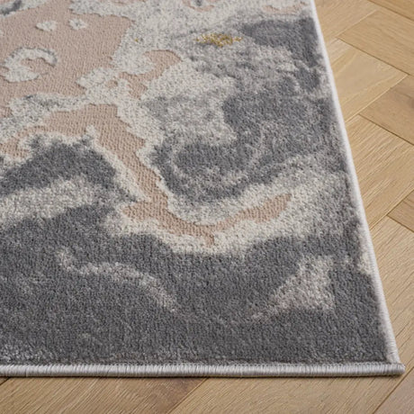 Safavieh Palma 5'-3" x 7'-6" Rug in Grey / Gold