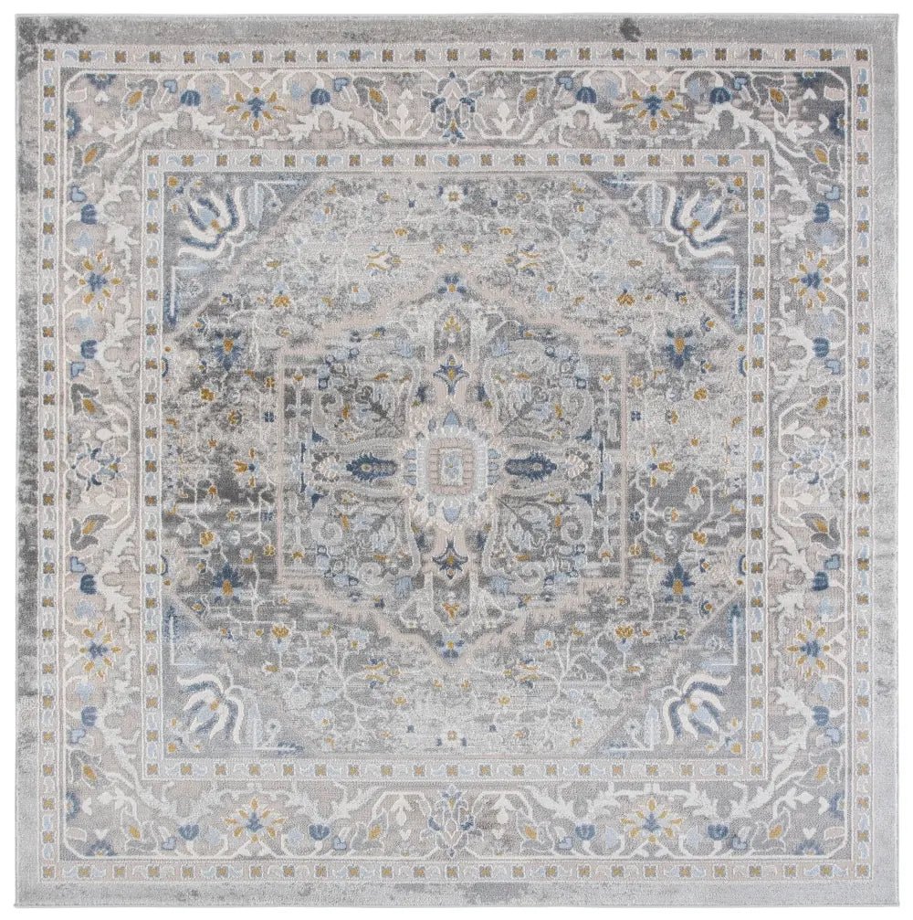 Safavieh Palma 6'-7" x 6'-7" Rug in Grey