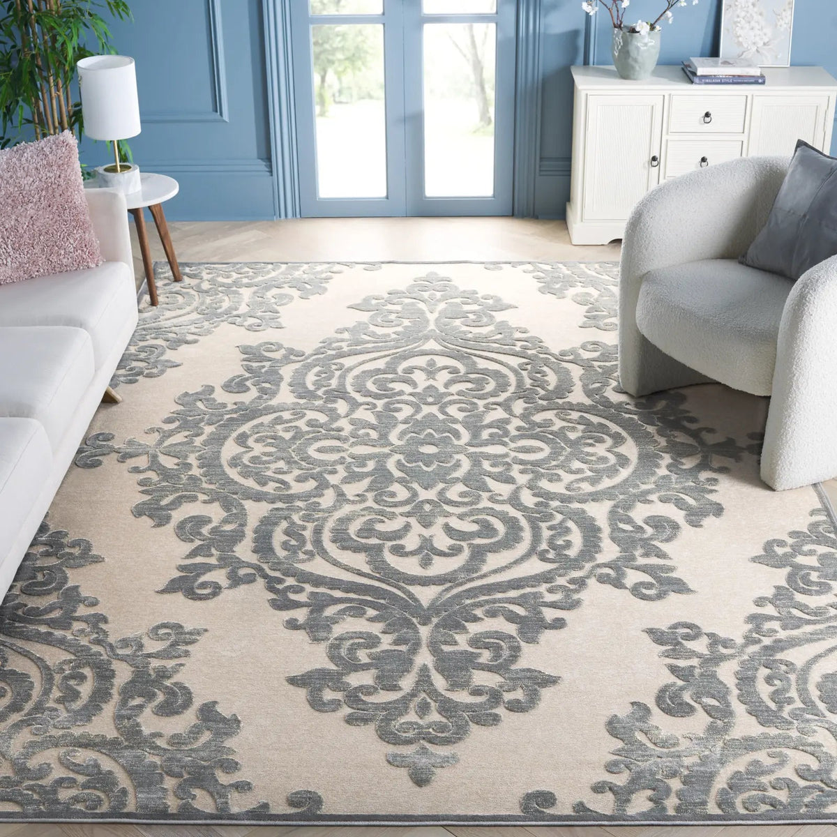 Safavieh Paradise 8'-0" x 10'-0" Rug in Grey / Multi