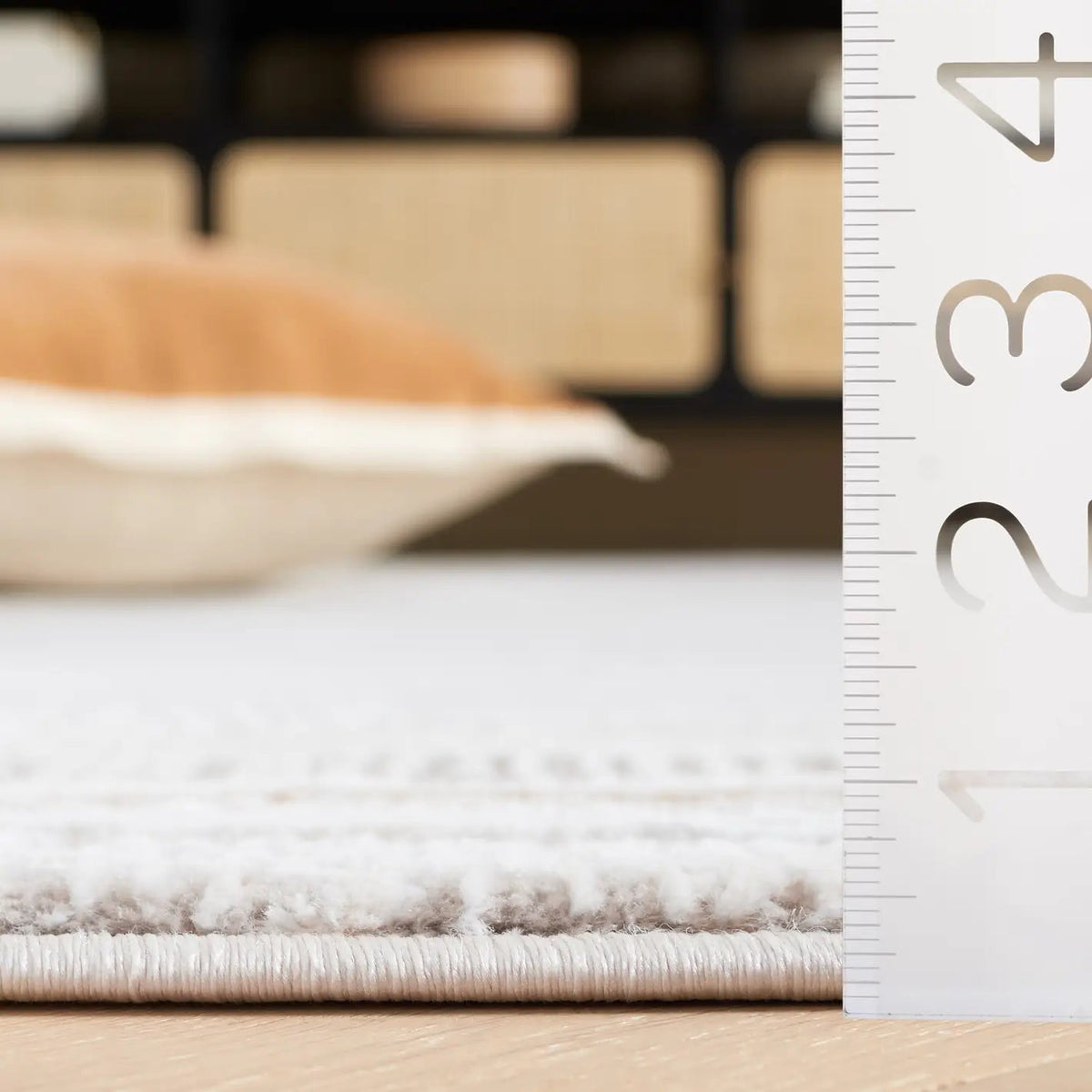 Safavieh Parker 4'-0" x 6'-0" Rug in Taupe / Grey Gold