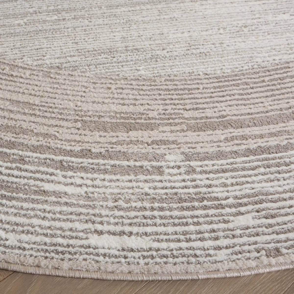 Safavieh Parker 6'-7" x 6'-7" Rug in Taupe / Grey Ivory