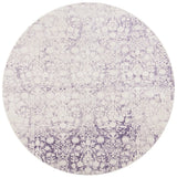 Safavieh Passion 5'-0" x 5'-0" Rug in Lavander / Ivory