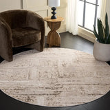 Safavieh Pearl 6'-7" x 6'-7" Rug in Beige / Ivory