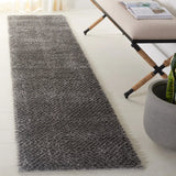 Safavieh Penelope Shag 2'-0" x 8'-0" Rug in Grey