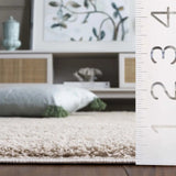 Safavieh Penelope Shag 4'-0" x 6'-0" Rug in Beige