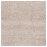 Safavieh Penelope Shag 6'-7" x 6'-7" Rug in Beige