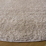 Safavieh Penelope Shag 6'-7" x 6'-7" Rug in Beige