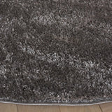 Safavieh Penelope Shag 6'-7" x 6'-7" Rug in Grey