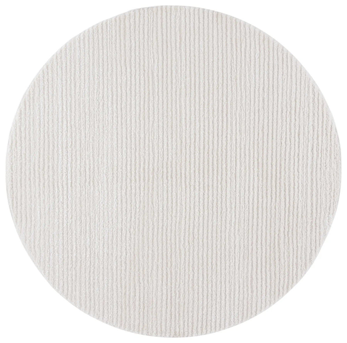 Safavieh Penelope Shag 6'-7" x 6'-7" Rug in Ivory