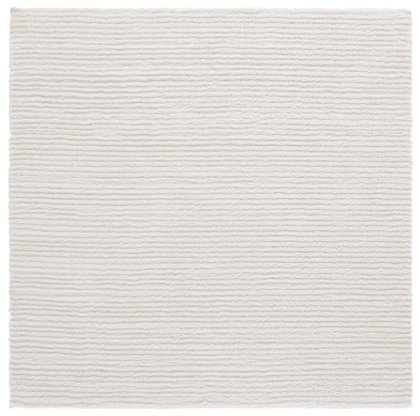 Safavieh Penelope Shag 6'-7" x 6'-7" Rug in Ivory