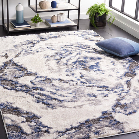 Safavieh Petra Pta104A Ivory/Blue Rug.