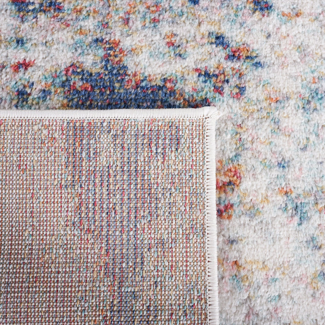 Safavieh Phoenix Phx500A Ivory/Blue Rust Rug.