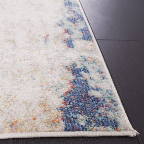 Safavieh Phoenix Phx500A Ivory/Blue Rust Rug.