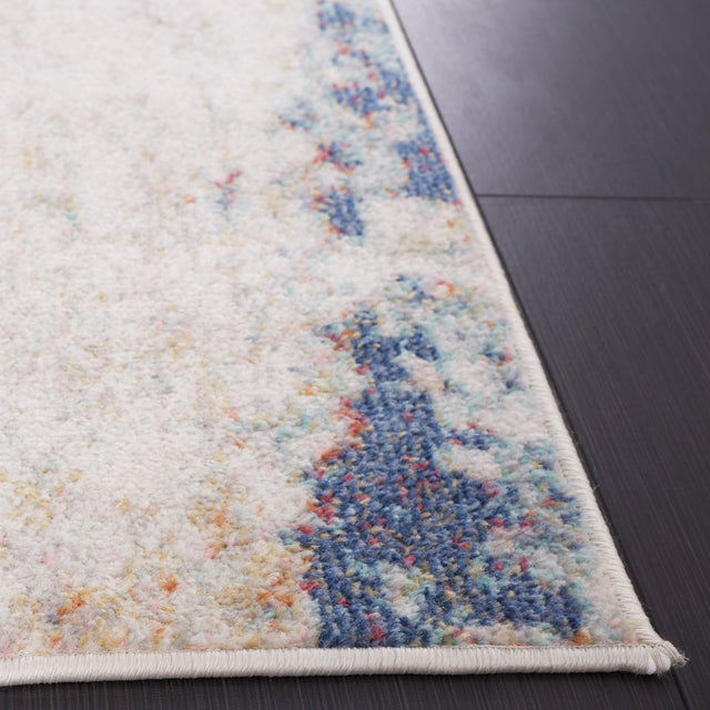 Safavieh Phoenix Phx500A Ivory/Blue Rust Rug.