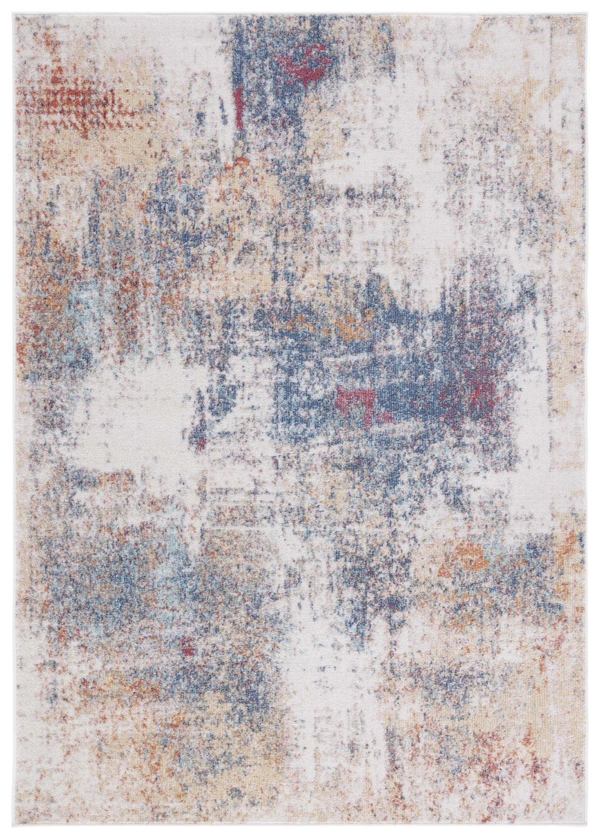 Safavieh Phoenix Phx502A Ivory/Blue Rust Rug.
