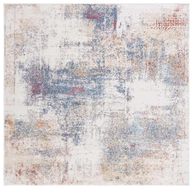 Safavieh Phoenix Phx502A Ivory/Blue Rust Rug.