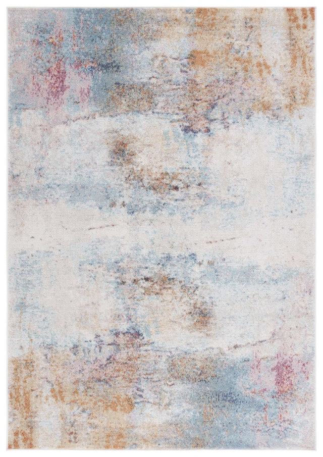 Safavieh Phoenix Phx506J Aqua/Gold Rose Rug.