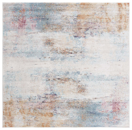Safavieh Phoenix Phx506J Aqua/Gold Rose Rug.