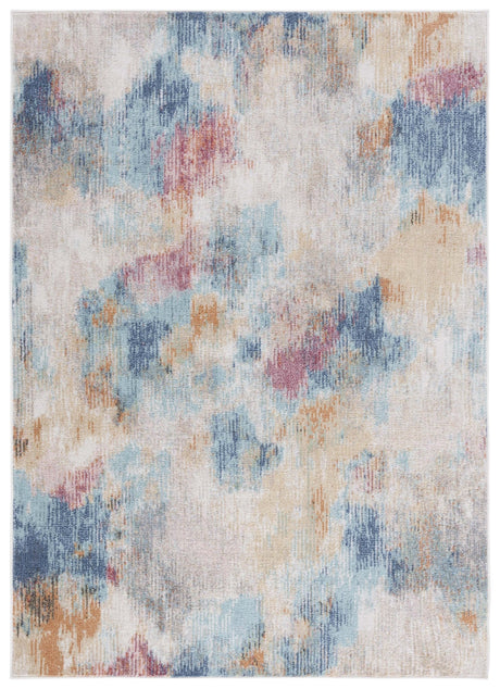 Safavieh Phoenix Phx508J Aqua/Gold Rose Rug.