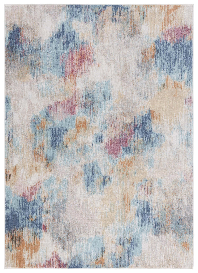 Safavieh Phoenix Phx508J Aqua/Gold Rose Rug.