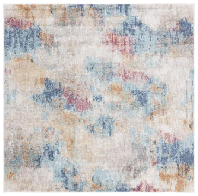 Safavieh Phoenix Phx508J Aqua/Gold Rose Rug.