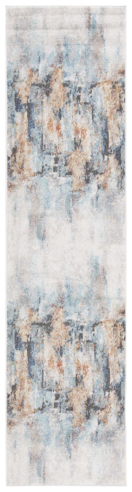 Safavieh Phoenix Phx510J Aqua/Gold Rust Rug.