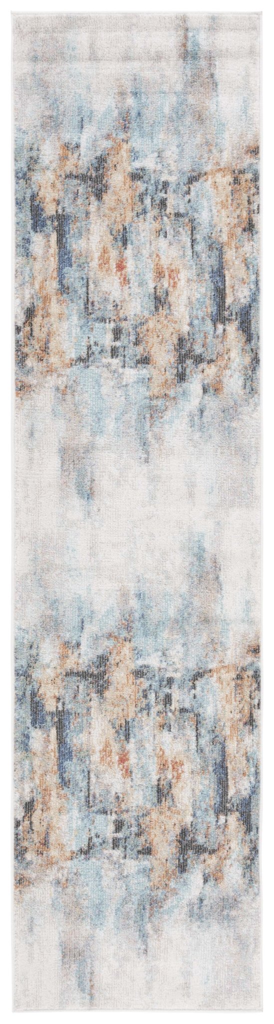 Safavieh Phoenix Phx510J Aqua/Gold Rust Rug.