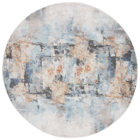Safavieh Phoenix Phx510J Aqua/Gold Rust Rug.