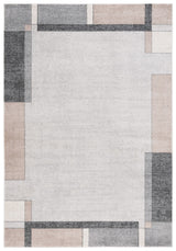 Safavieh Phoenix Phx553F Light Grey/Beige Charcoal Rug.