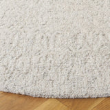 Safavieh Pine 6'-0" x 6'-0" Rug in Silver