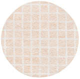 Safavieh Pine 6'-0" x 6'-0" Rug in Orange / Ivory