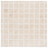 Safavieh Pine 6'-0" x 6'-0" Rug in Orange / Ivory