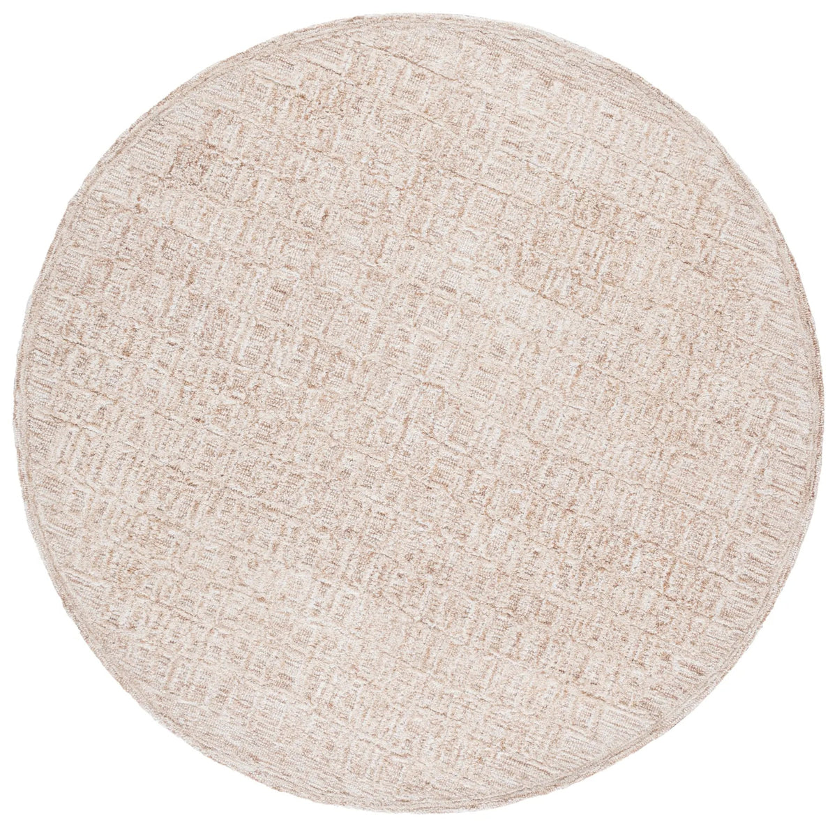 Safavieh Pine 6'-0" x 6'-0" Rug in Light Brown / Ivory
