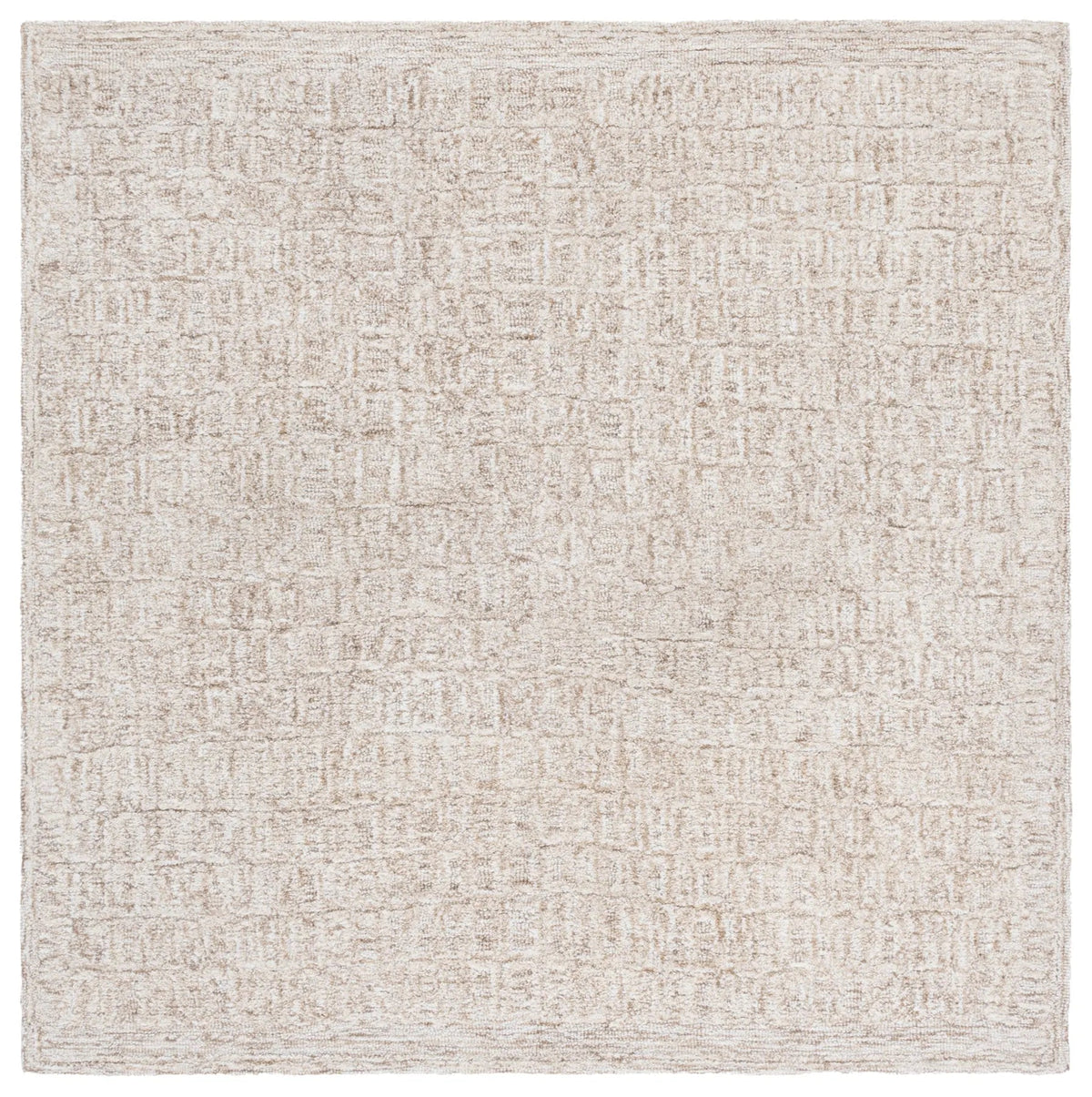 Safavieh Pine 6'-0" x 6'-0" Rug in Light Brown / Ivory