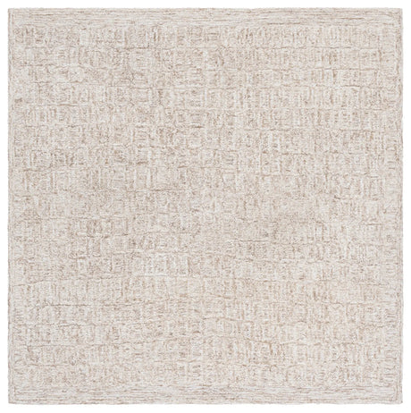 Safavieh Pine 6'-0" x 6'-0" Rug in Light Brown / Ivory