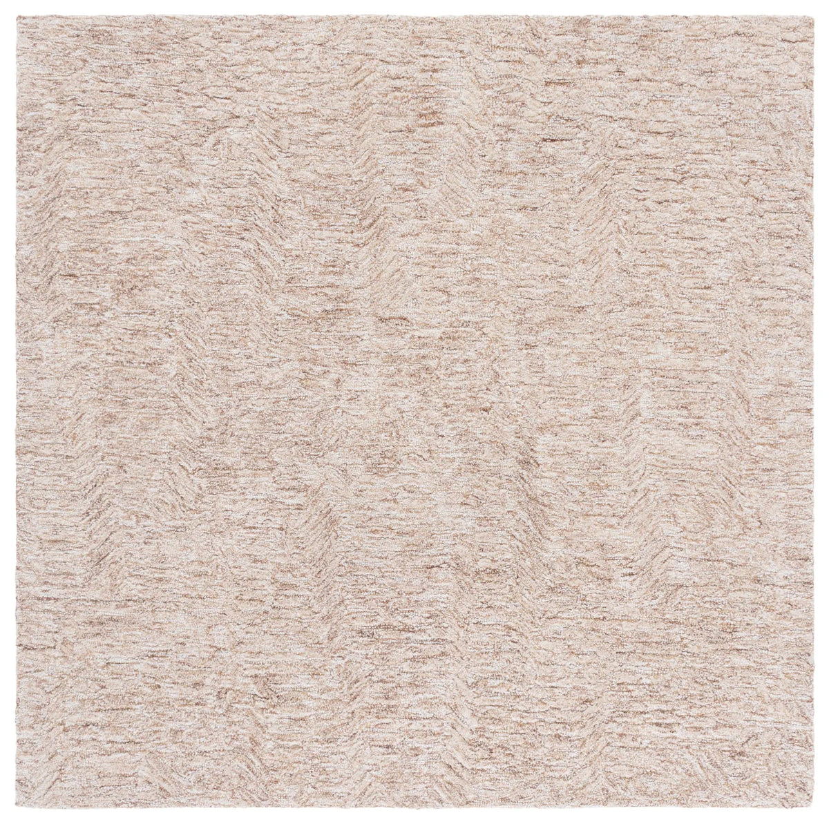 Safavieh Pine 6'-0" x 6'-0" Rug in Rust / Ivory