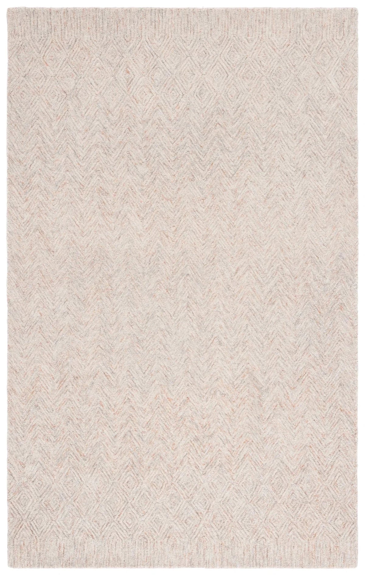 Safavieh Pine 4'-0" x 6'-0" Rug in Rust / Light Grey